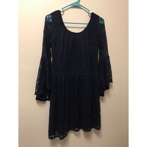 Blue Lace Dress